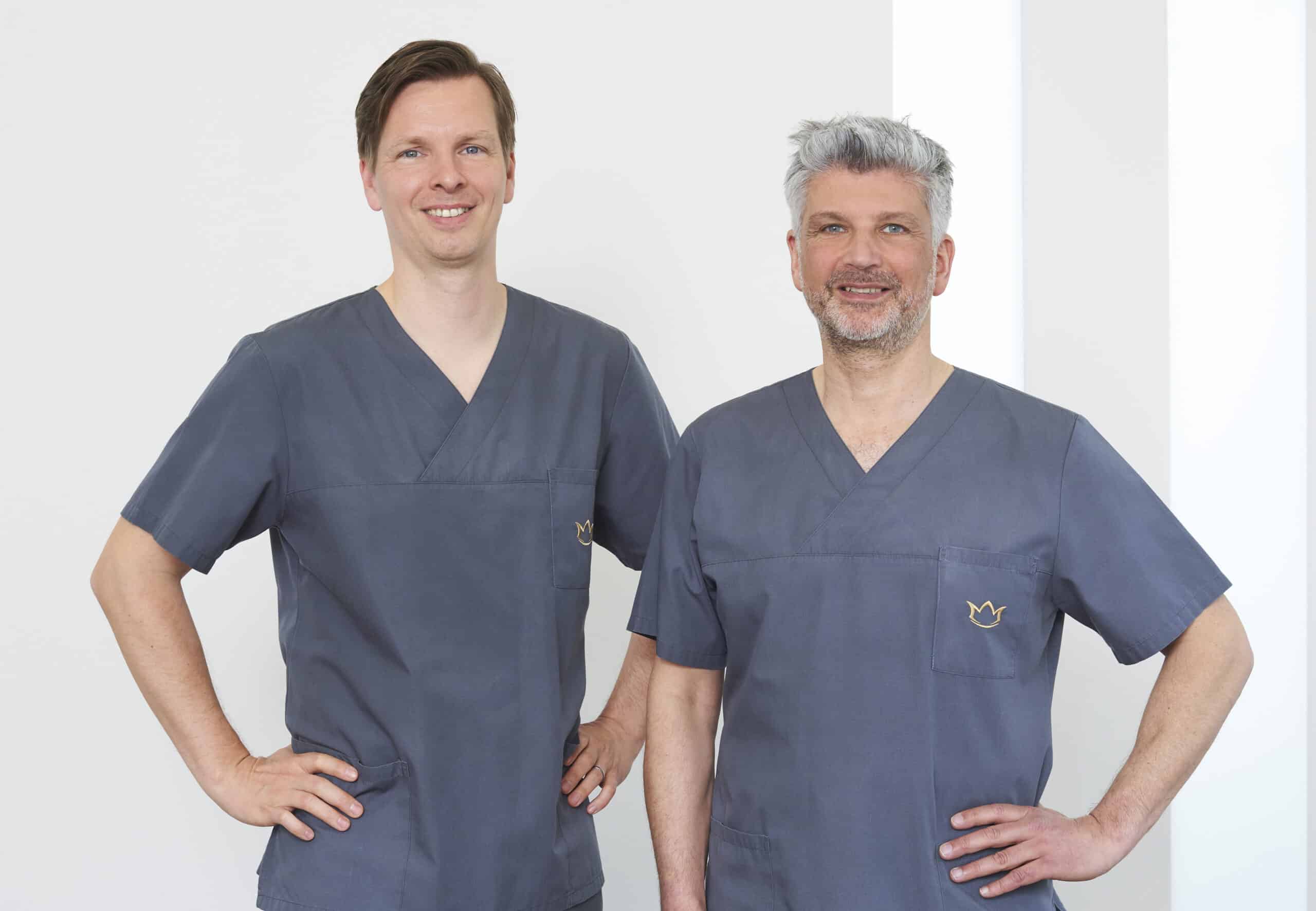 Dr. Maximilian Rossbach und Dr. Achmed Tobias Scheersoi